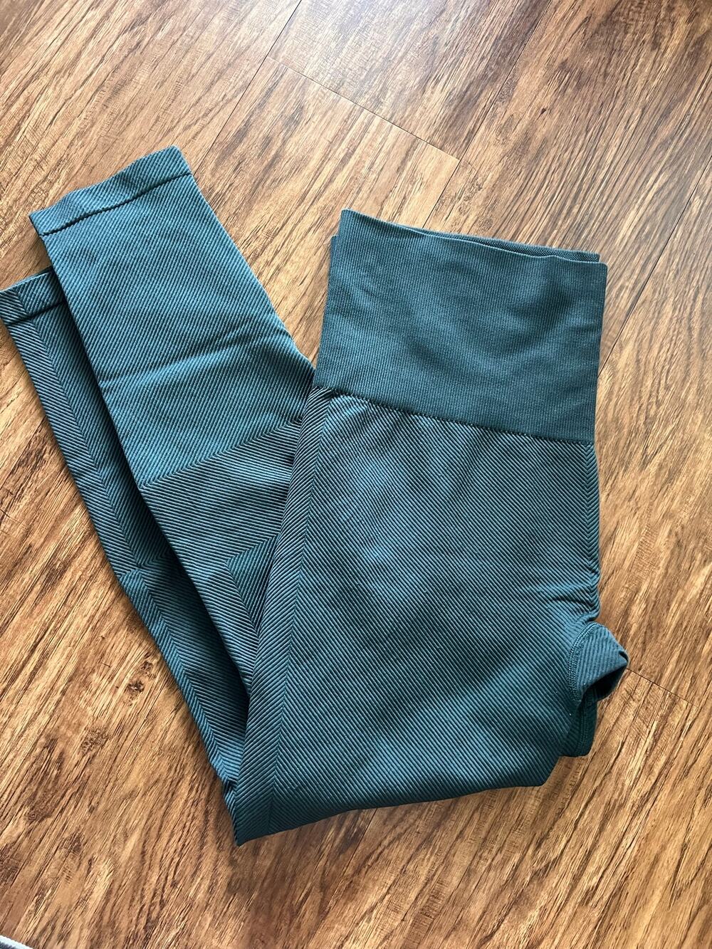 SPANX Look at Me Now Ribbed Leggings Women's High Rise Activewear